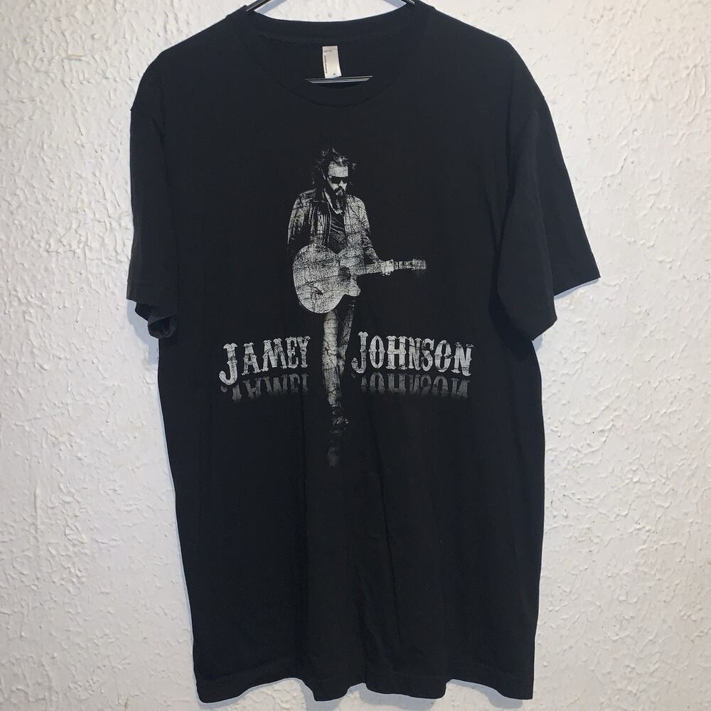 American Apparel Black Graphic Tee